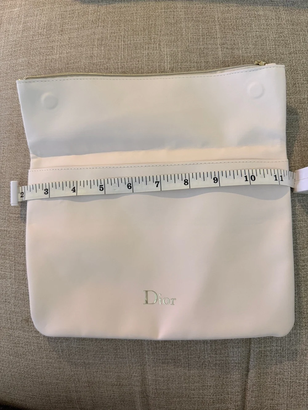 Christian Dior Clutch Bag Pouch for Women Pink Beige VIP Gift 24 × 16 cm No Box